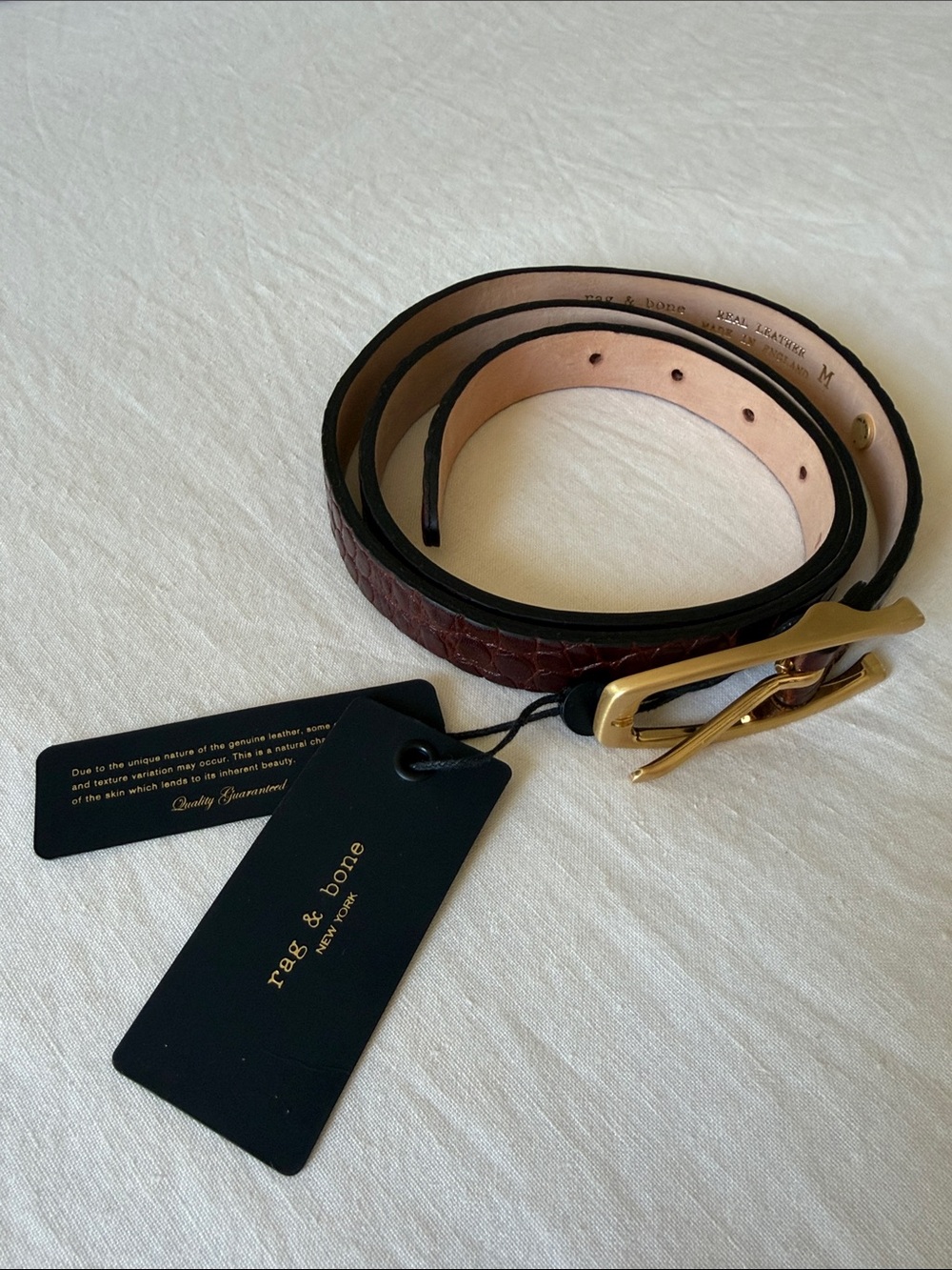 Rag & Bone Mini League Belt - Picture 2 of 6